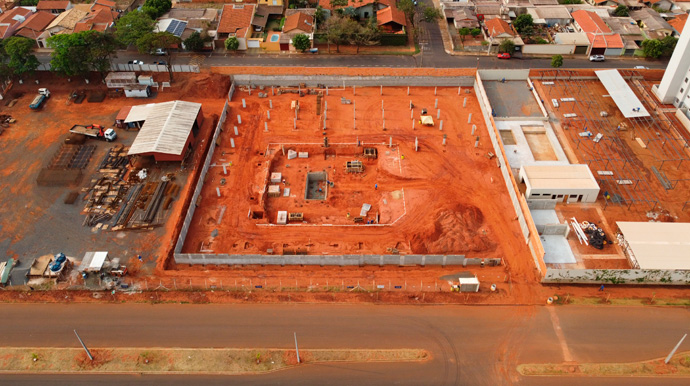 Divulgação - As obras do Residencial Atacama, último lançamento da Construtora Duaço, segue em ritmo avançado - Foto: Divulgação