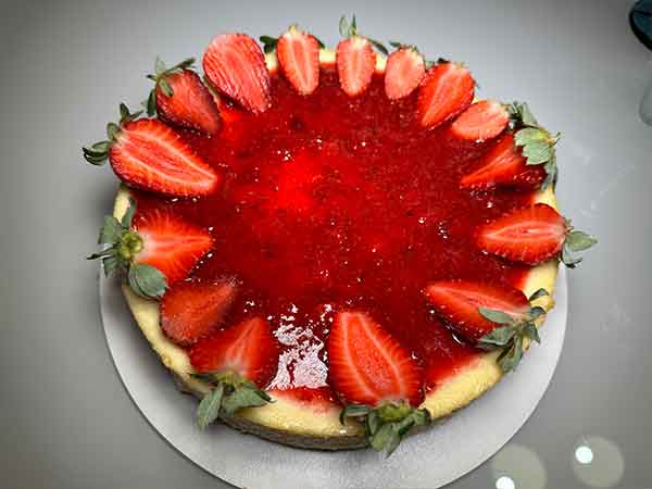 AssisCity - Cheesecake de frutas vermelhas - Foto: AssisCity