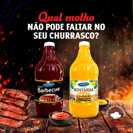 Divulgação - Molhos barbecue e mostarda da Lanchero - Foto: Divulgação