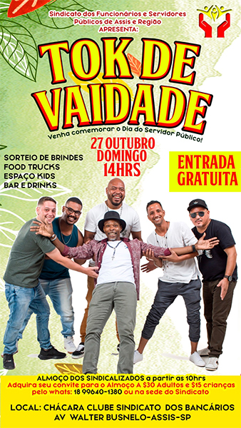 Divulgação - Grupo Tok de Vaidade comanda a festa - Foto: Divulgação