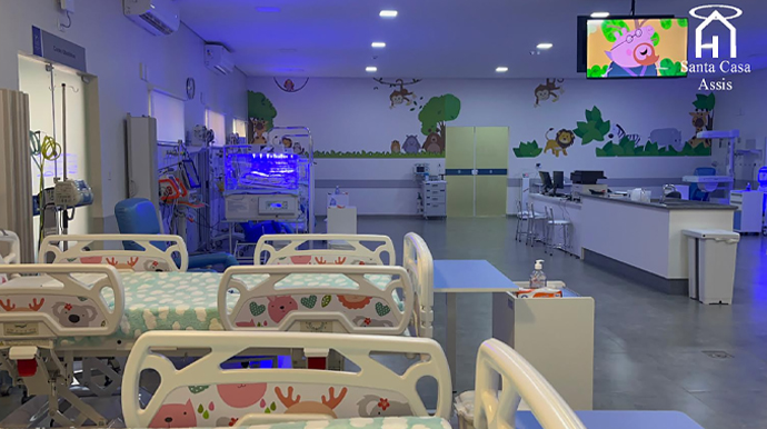 Divulgação - UTI Neonatal e Pediátrica 'Amália Spinardi' - Foto: Divulgação/Santa Casa