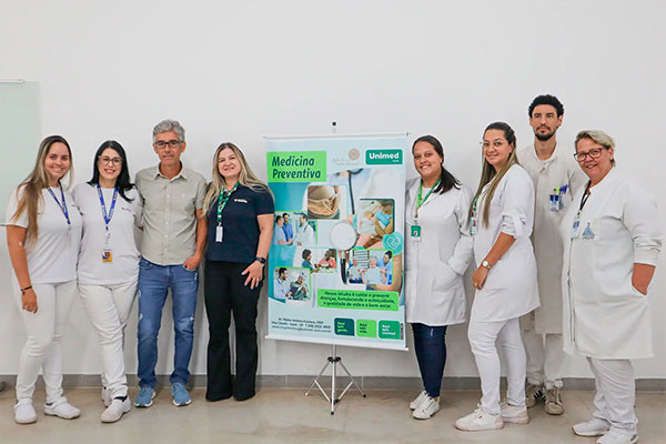 divulgação - Unimed Assis realiza programa de saúde nos Supermercados Avenida de Assis e Região.