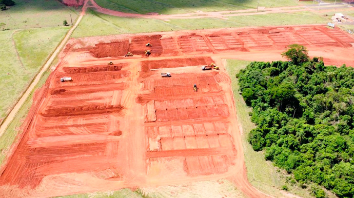 Divulgação - As obras da Construtora Alea estão em ritmo avançado - Foto: Divulgação