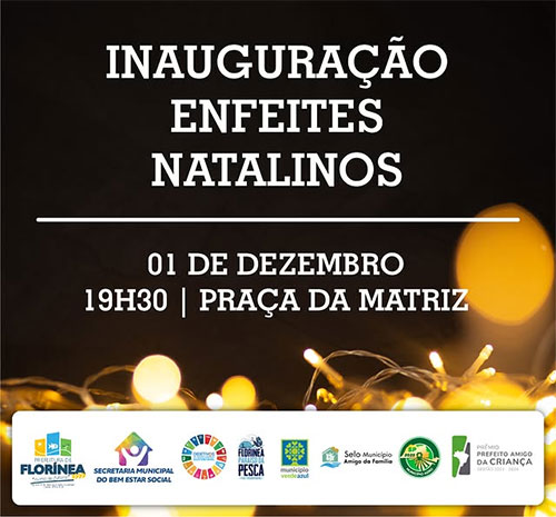 Divulgação - Inauguração dos enfeites será neste domingo - Foto: Divulgação