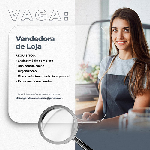 Divulgação - Currículos podem ser enviados por e-mail - Foto: Divulgação