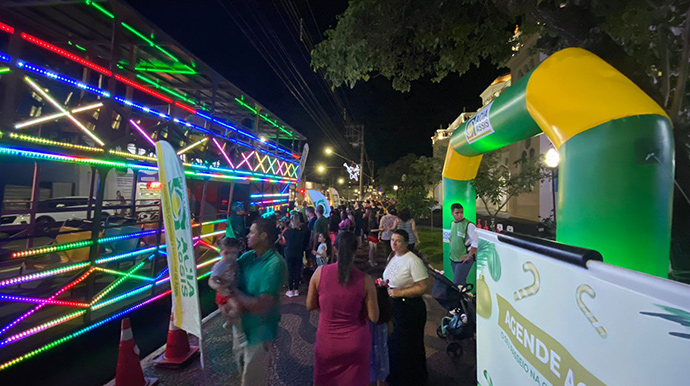 Divulgação/Arquivo - Carreta da Alegria abre as atrações da campanha de Natal da ACIA nesta segunda, dia 9 - FOTO: Divulgação/Arquivo