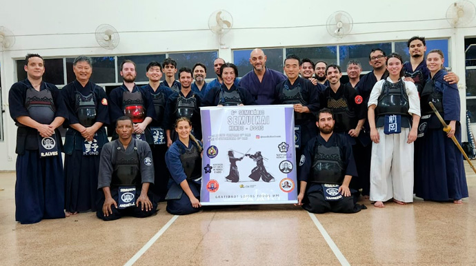 Divulgação - A turma do Semuikai Kendo de Assis - Foto: Divulgação