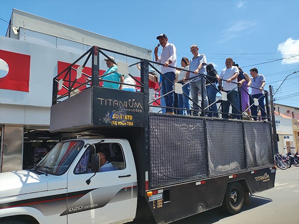 Divulgação - Carreata percorreu diversas ruas da cidade - Foto: Divulgação