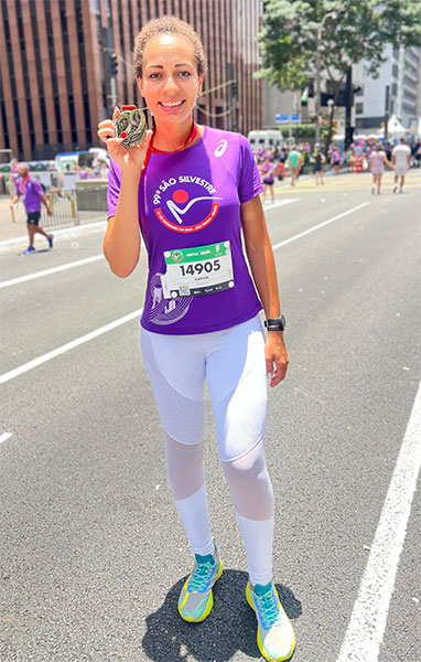 Divulgação - A assisense planeja correr no centenário da corrida - Foto: Divulgação/Cedida