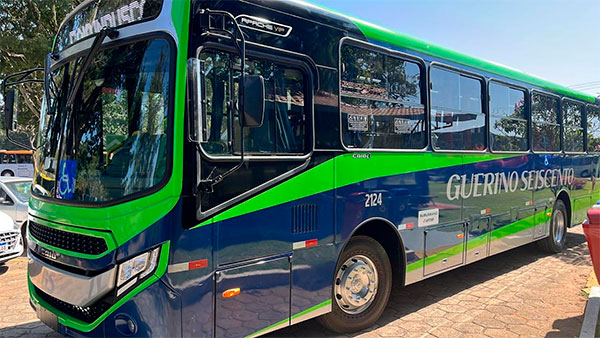 divulgação - Ônibus da empresa Guerino Seissento que vai operar as linhas - Foto: Divulgação