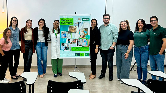 Divulgação - Equipe da Medicina Preventina da Unimed Assis - Foto: Divulgação