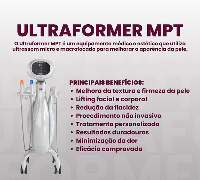 Divulgação - O Ultraformer MPT - Foto: Divulgação